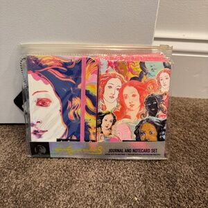 Andy Warhol journal and notecard set NWT